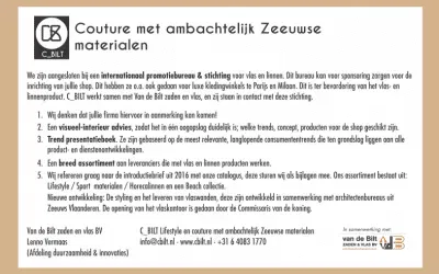 Lancering luxury linen lijn