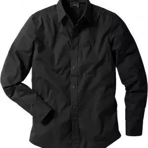 Horeca zwart overhemd, wijd vallend