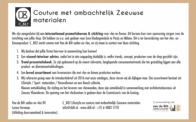 Lancering luxury linen lijn